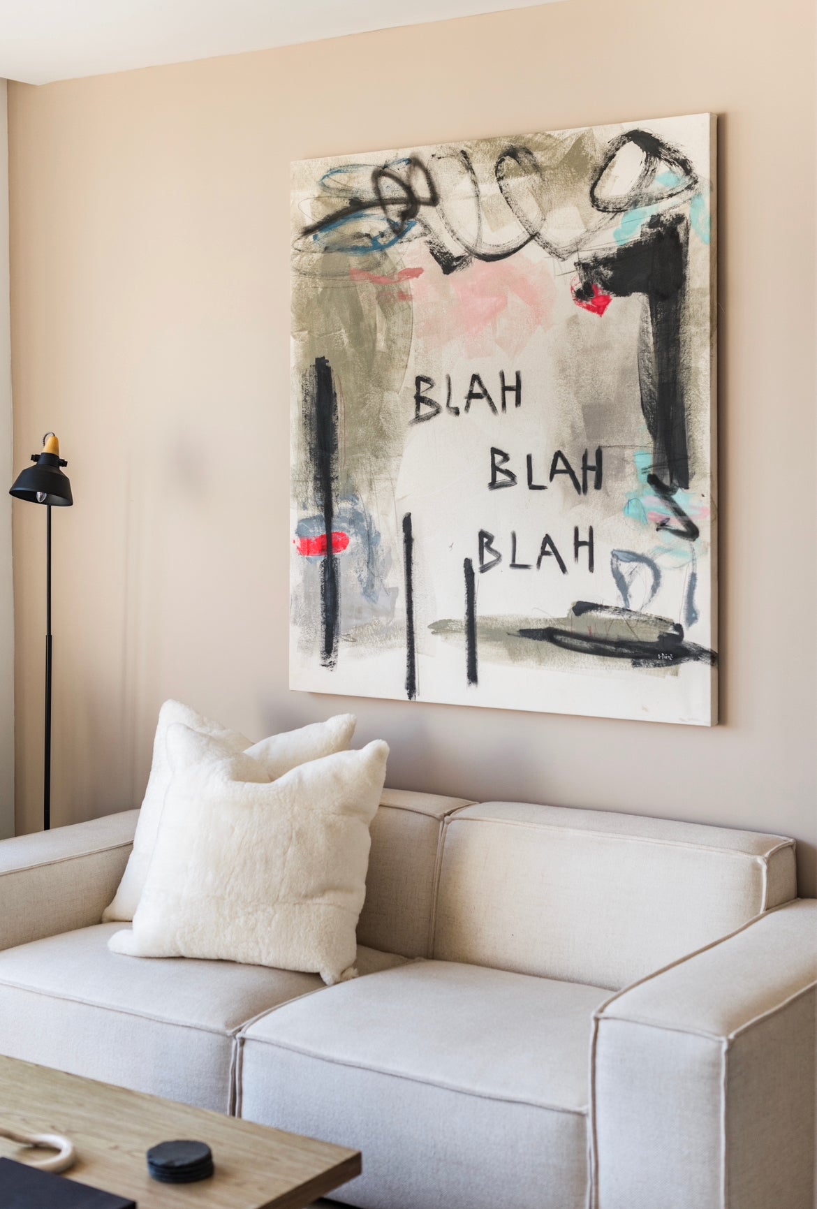 Arte Blah (1.2m x 1.4m)