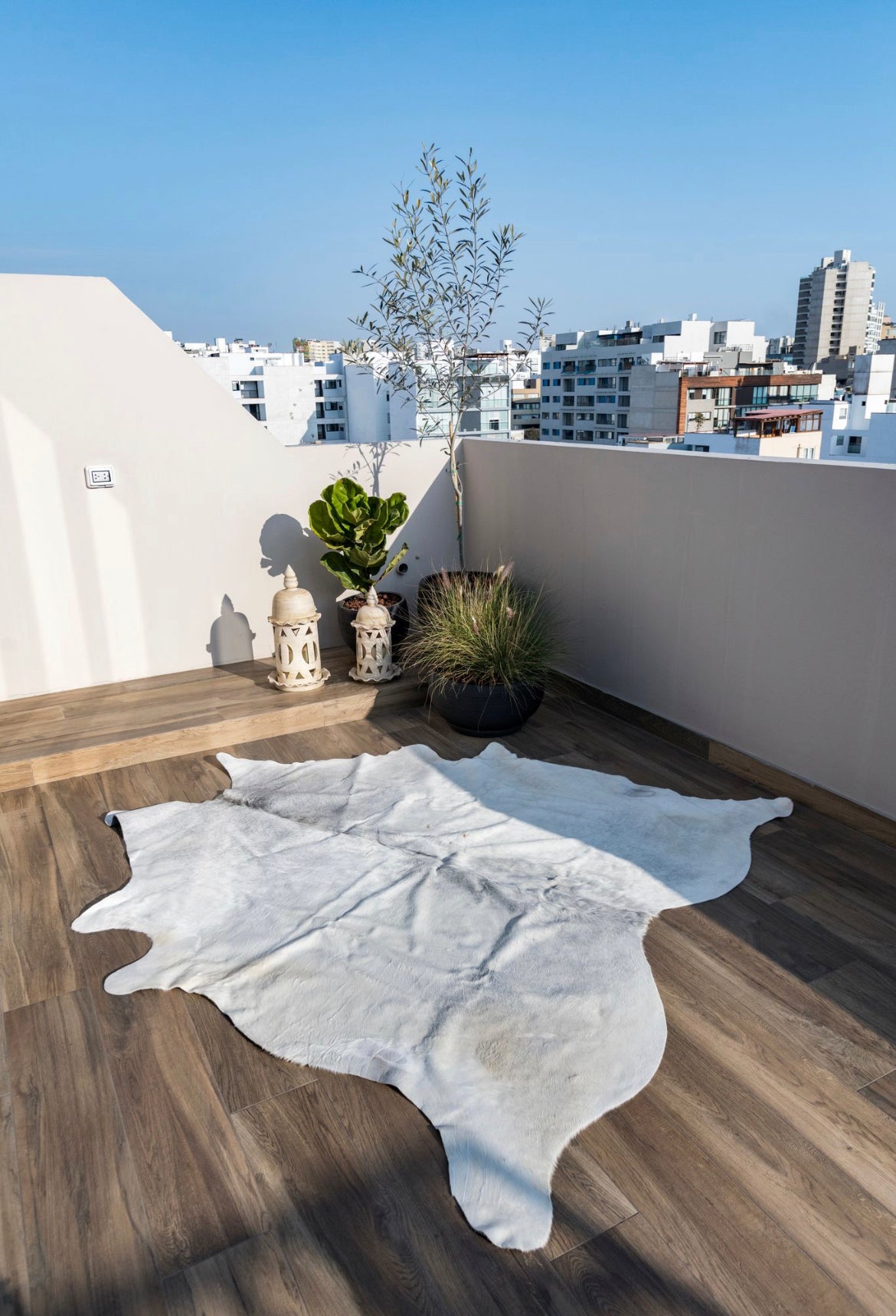 Alfombra de Cuero Snow